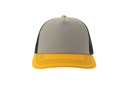 Czapka Trucker z Recyklingu - Grey & Yellow & Black