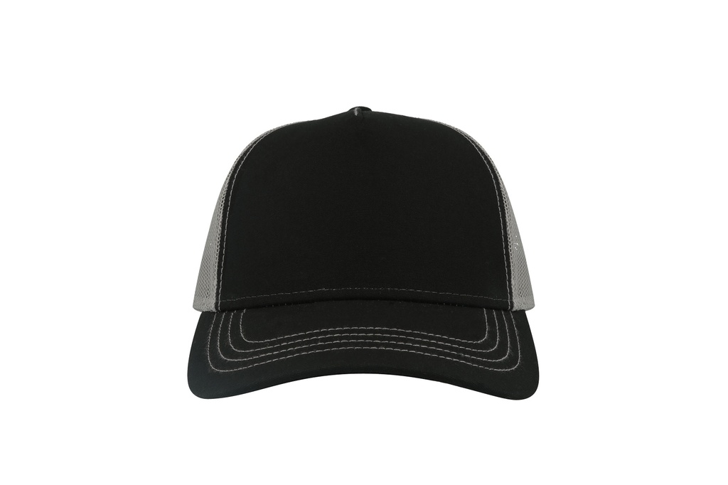 Czapka Trucker z Recyklingu - Black & Grey