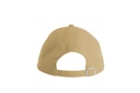 Czapka bawełniana 6-panelowa z zakrzywionym daszkiem - Khaki