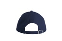 Czapka bawełniana 6-panelowa z zakrzywionym daszkiem - Navy