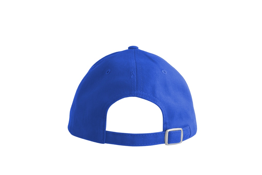 Czapka bawełniana 6-panelowa z zakrzywionym daszkiem - Royal & White