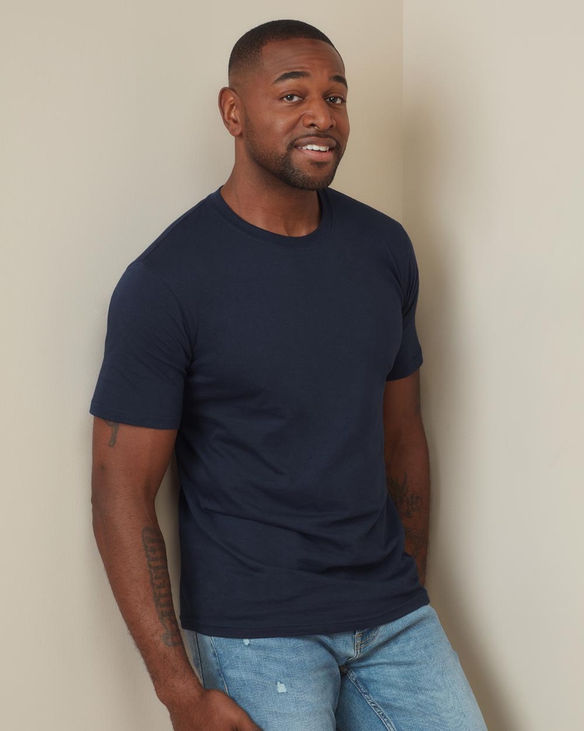 T-shirt Slim z Krótkim Rękawem - Real Grey