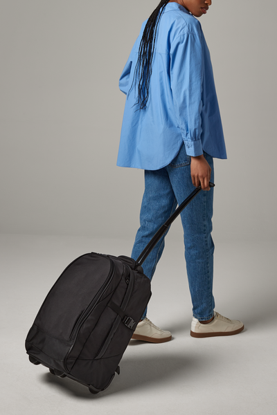 Torba podróżna na kółkach 28L - Black