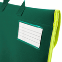 Torba szkolna z odblaskiem 4L - Bottle Green