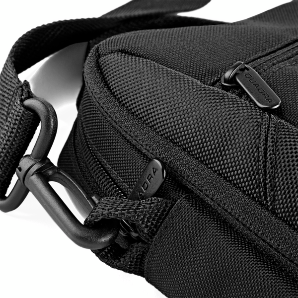 Torba na ramię na tablet z kieszeniami - Black