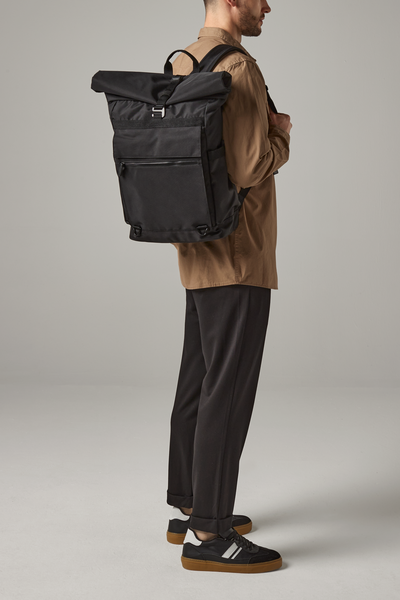 Plecak Roll-Top z Kieszenią na Laptopa 16" - Forest Night