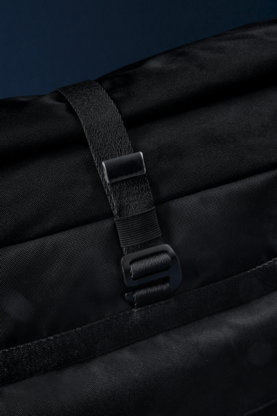Plecak Roll-Top z Kieszenią na Laptopa 16" - Black