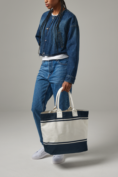 Torba Canvas 24L - Navy & Off White