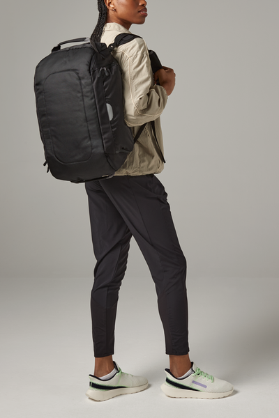 Torba podręczna 30L wodoodporna z szelkami - Black