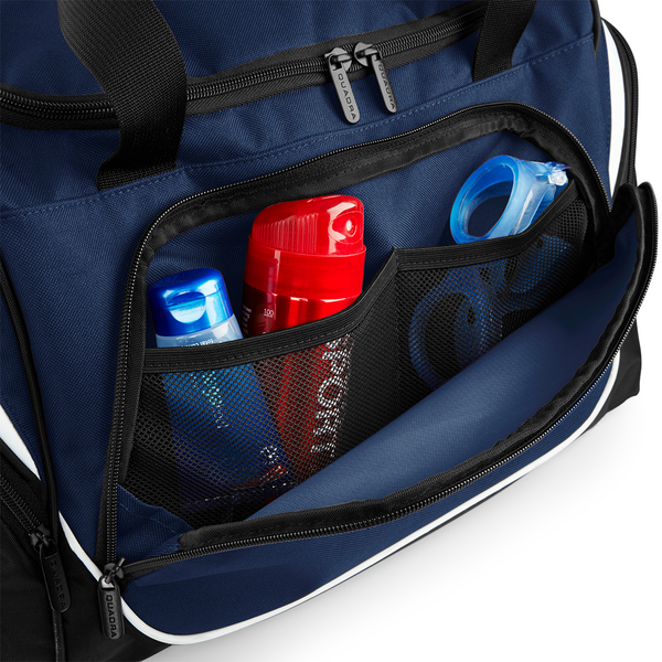 Torba sportowa 30L z kieszenią na buty - Classic Red & Black