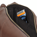 Kosmetyczka skórzana PU 3L - Tan