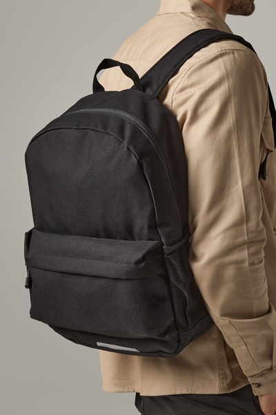 Plecak szkolny 18L z odblaskami - Black