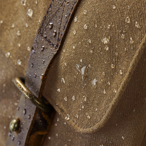 Torba Messenger z Woskowanego Płótna - Olive Green