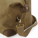 Torba weekendowa z woskowanej bawełny - Olive Green