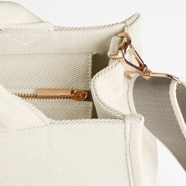 Torba Średnia z Twillu 10L - Natural & Black