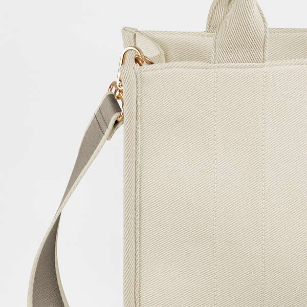 Torba Średnia z Twillu 10L - Natural & Black