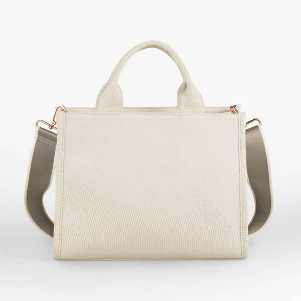 Torba Średnia z Twillu 10L - Natural & Black