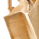 Torba jutowa z bawełnianymi uchwytami 4L - Natural