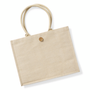 Torba zakupowa z juty i bawełny - Natural