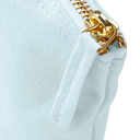 Bawełniana kosmetyczka zapinana na zamek - Natural