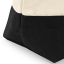 Torba Canvas na Akcesoria z Zamkiem - Natural & Navy