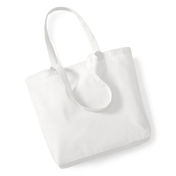 Torba bawełniana organiczna 16L - White
