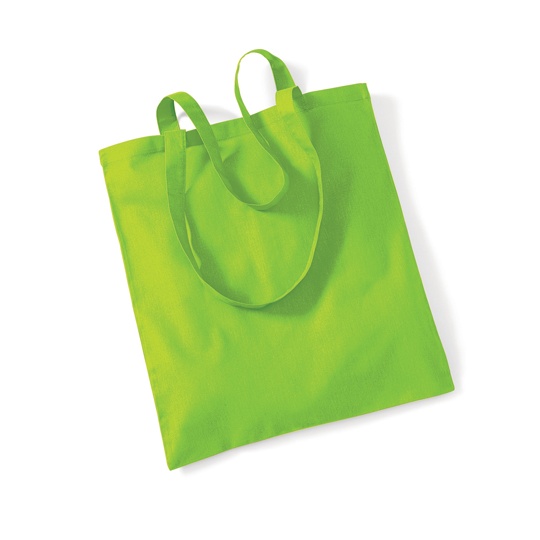 Torba na ramię z długimi uchwytami - Lime Green