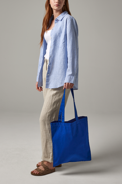 Torba bawełniana organiczna 10L - Bright Royal