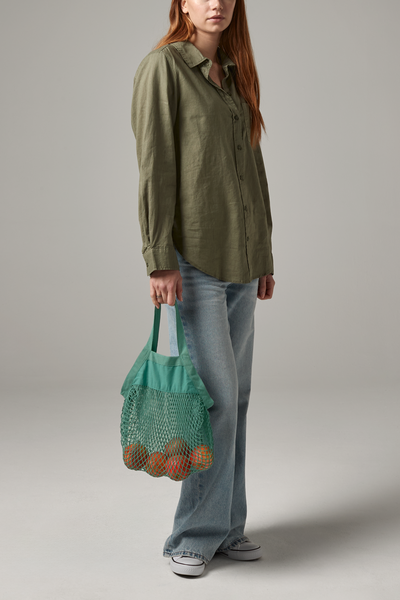 Bawełniana Siatka na Zakupy 7L - Natural