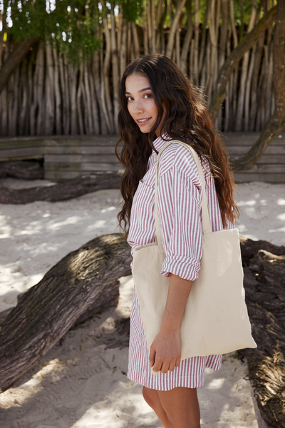 Torba z recyklingu 10L - Natural