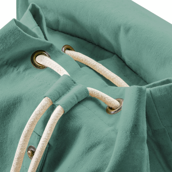 Mały plecak z bawełny ekologicznej - Amber