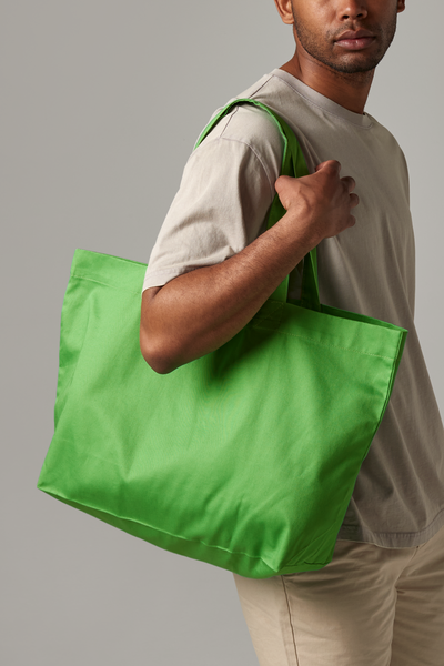 Torba z bawełny organicznej 23L - Apple Green