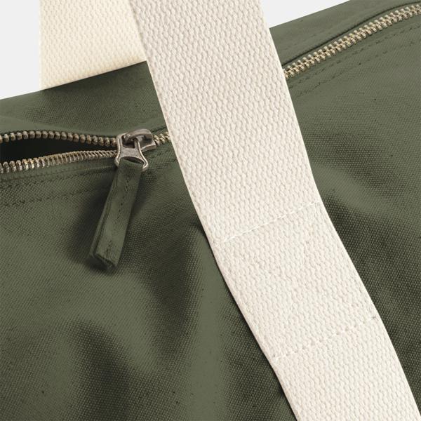 Torba bawełniana cylindryczna 20L - Olive Green