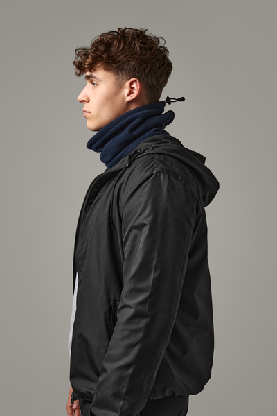 Komin polarowy 2w1 z troczkiem - French Navy