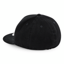 Czapka z płaskim daszkiem 6-panelowa - Black
