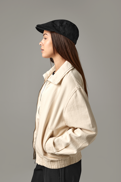 Kaszkiet bawełniany unisex - Black