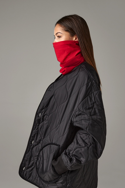 Komin polarowy uniwersalny - Black