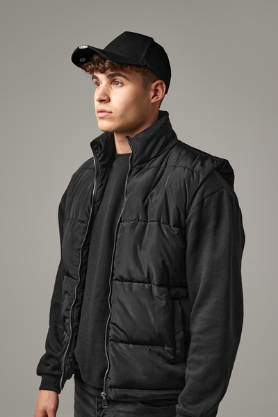 Czapka z daszkiem LED - Black