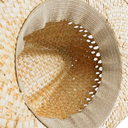 Słomkowy kapelusz kowbojski unisex - Natural