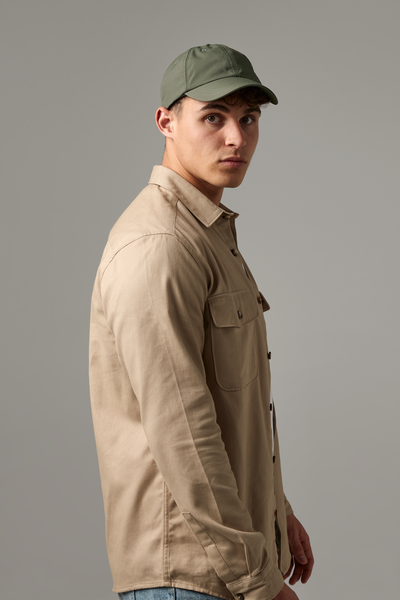 Czapka Outdoor 6-Panel Wodoodporna - Light Grey