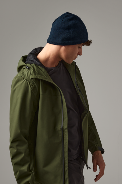 Lekka termiczna czapka z mikrofleecu - Black