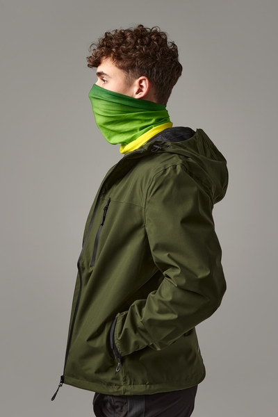 Komin bezszwowy ombré - Tropical Greens