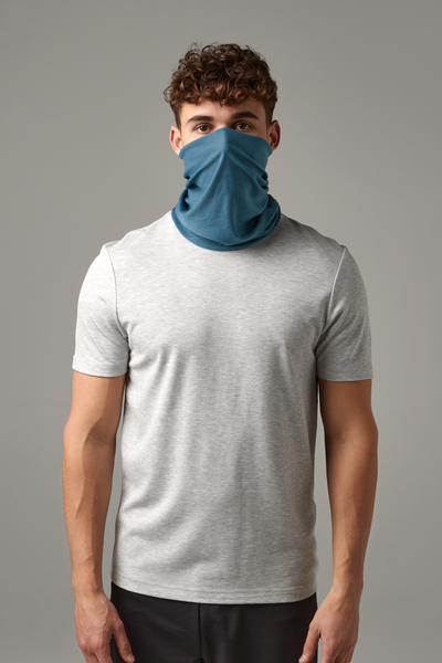 Wielofunkcyjna chusta z mikrofibry - Surf Blue