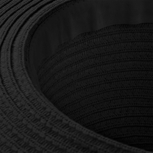 Kapelusz przeciwsłoneczny z szerokim rondem - Black