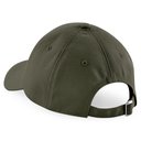 Czapka bejsbolowa 6-panelowa bawełniana - Military Green