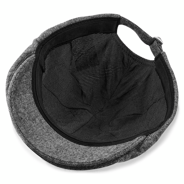 Kaszkiet unisex z podszewką - Grey