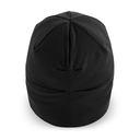 Bawełniana Czapka Beanie Dwuwarstwowa - Black