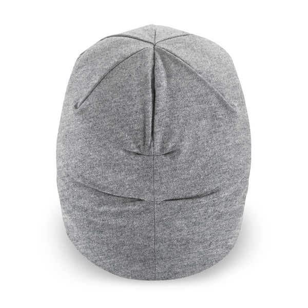 Bawełniana Czapka Beanie Dwuwarstwowa - Heather Grey