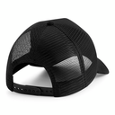 Czapka Trucker z Zamszowym Daszkiem - Black
