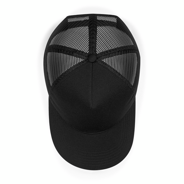 Truckerka Snapback z Siateczką - Black